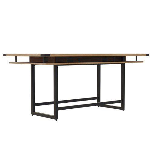 safco mirella 8′ standing height conference table
