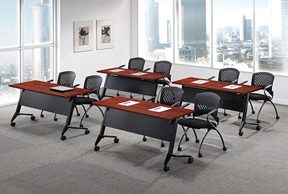OfficeSource Abide Series Flip Top Tables