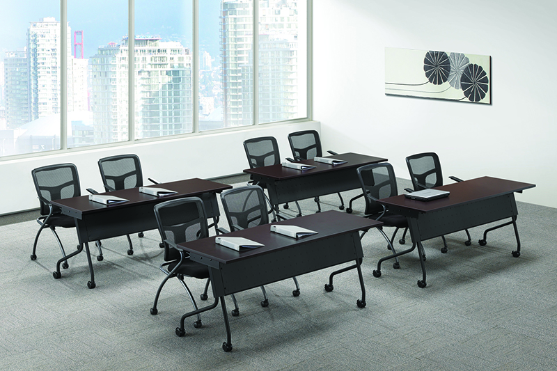 OfficeSource Reside Series Flip Top Tables