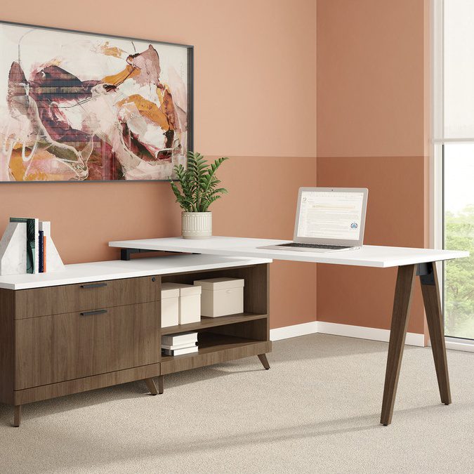 office source variant 6′ by 6′ l-shape desk #216